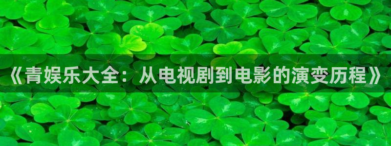 永利皇官平台app下载：《青娱乐大全：从电视剧到电影的演变历程》