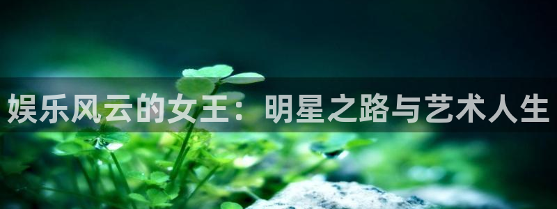 永利皇官网址：娱乐风云的女王：明星之路与艺术人生